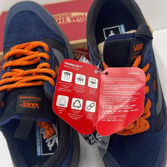 Vans WMNS Blue and Orange Sneakers Ultrarange Exo
Dress Blues/Black
VN0A5KS4LKV - Picture 12 of 16